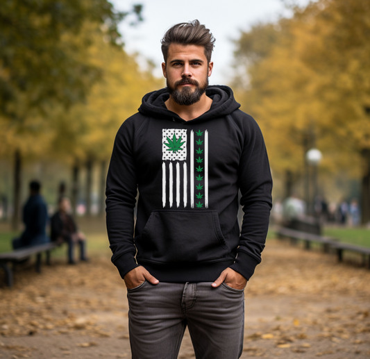 Cannabis Flag Hoodie