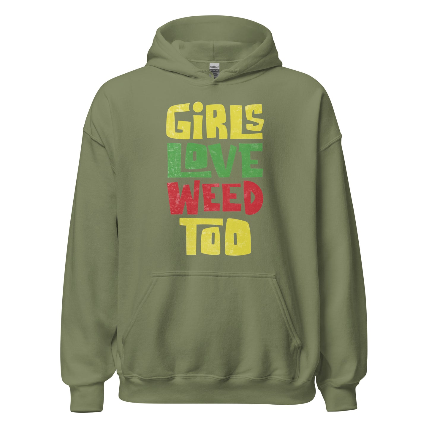 Girls Love Weed Too Hoodie