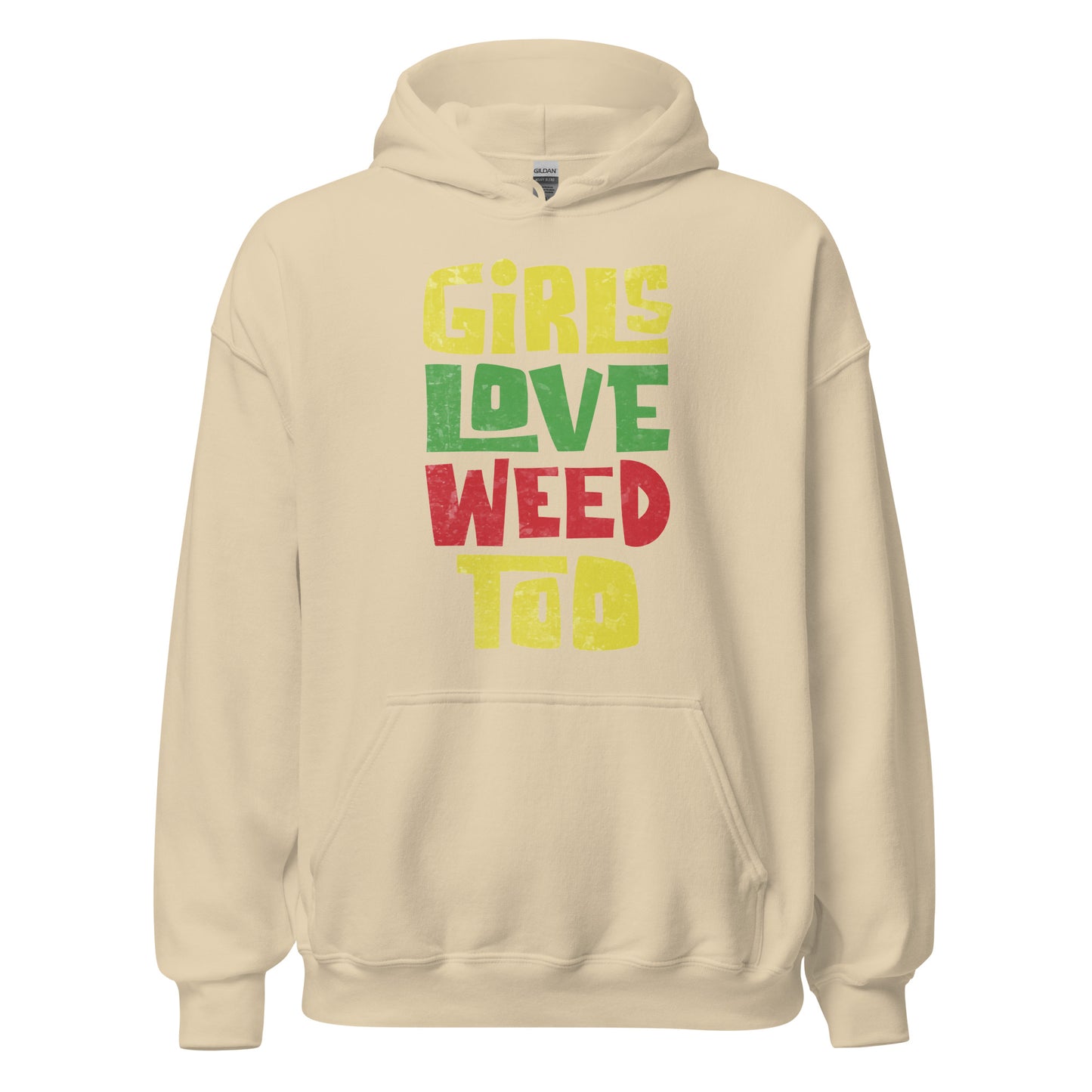 Girls Love Weed Too Hoodie